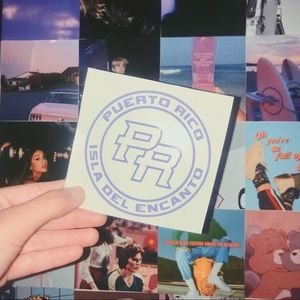 Puerto Rico Vinyl Sticker